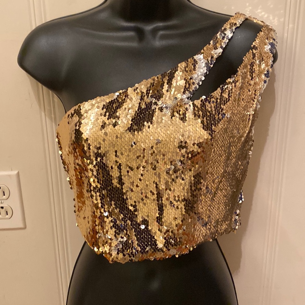 Sequined top